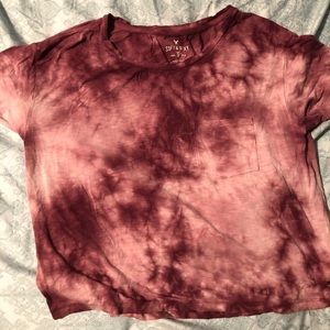 Pink Tie dye T shirt
